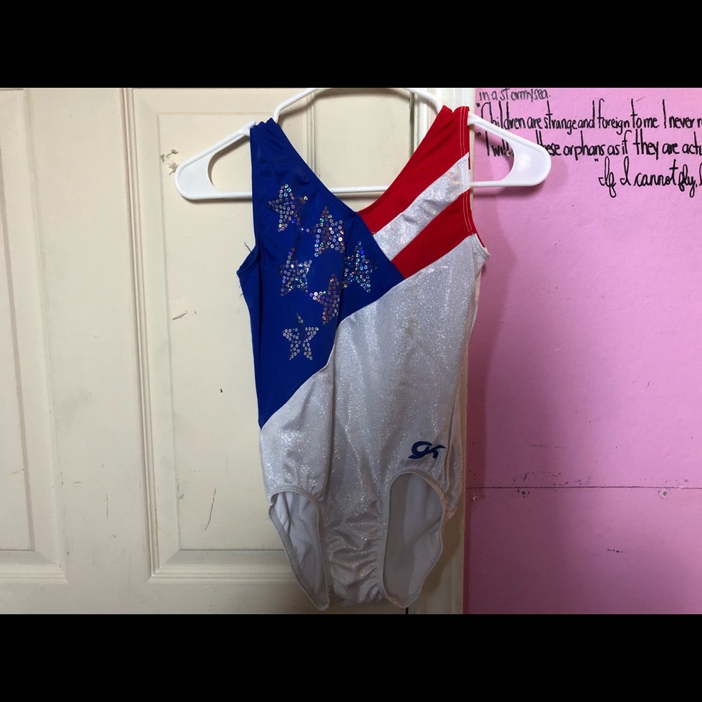 GK gymnastics leotard
